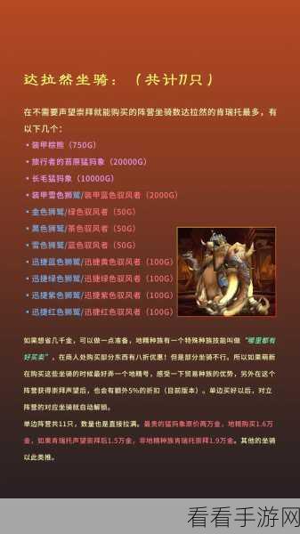 魔兽世界，揭秘冒蓝火井盖坐骑的获取秘籍