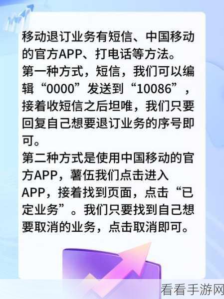 轻松搞定！中国移动 APP 退订套餐业务秘籍