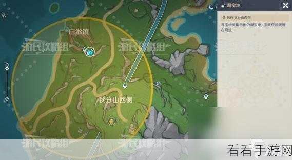 原神石鸢神秘现身，位置大揭秘！