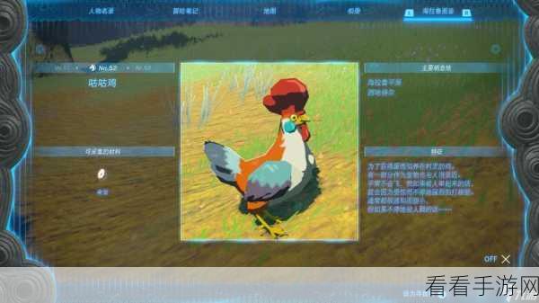 塞尔达中央海拉鲁，咕咕鸡捕捉秘籍大公开