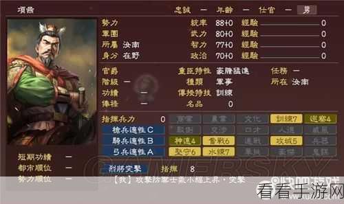 三国志13深度解析，武将兵器谱全揭秘