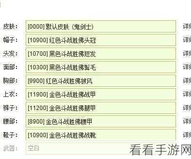 DNF 斗战胜佛套装深度解析，震撼登场，属性无敌