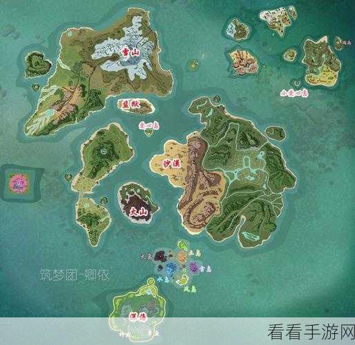 探秘创造与魔法崩雷岛，详尽位置指南与探险攻略