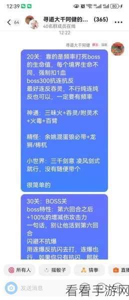 寻道大千三界征途，突破20关全攻略与技巧揭秘