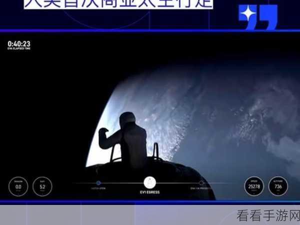 SpaceX再创历史，人类首次商业太空行走成就达成！