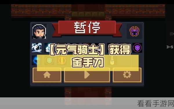 元气骑士新攻略，气宗能否解锁金手刀之谜？