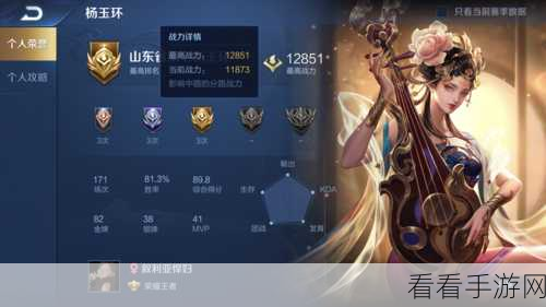 荣耀之战，杨玉环登顶标获取秘籍大揭秘