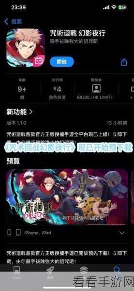 咒术回战，幻影游行深度攻略，掌握任务进度，解锁高手秘籍
