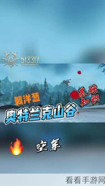 魔兽世界空中突袭怎么做：魔兽世界空中突袭攻略：全方位解析与技巧分享