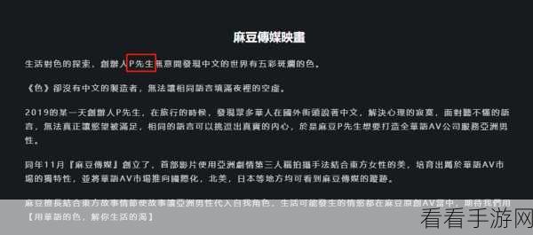 麻花豆传媒一二三产区观众群分析：“深入分析麻花豆传媒一二三产区观众群体特征与行为”