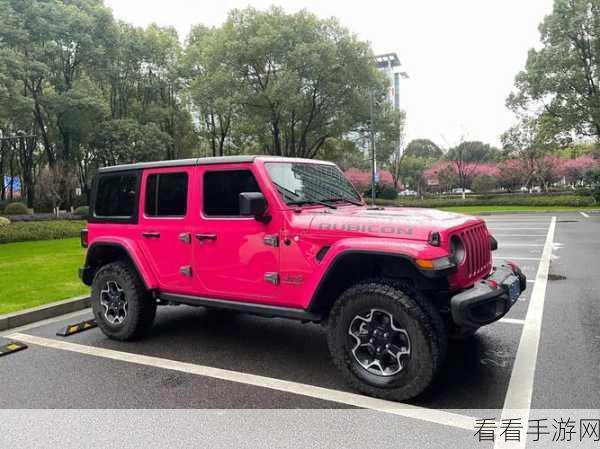 桃红色的世jeep：桃红色的Jeep：勇往直前，探索无限可能的旅程。