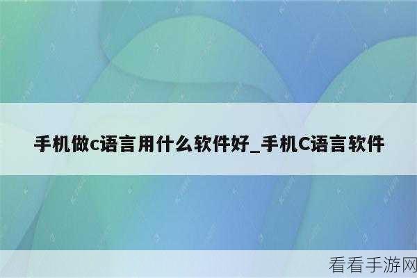 17.c一起c：探讨C语言在现代软件开发中的重要性与应用前景