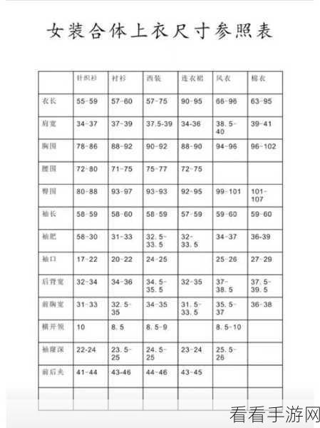 国产尺码和欧洲尺码表2024：2024年度国产尺码与欧洲尺码对照全面升级指南