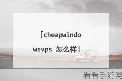 老太太cheapwindowsvps80岁：80岁老太太如何利用便宜VPS轻松搭建个人网站