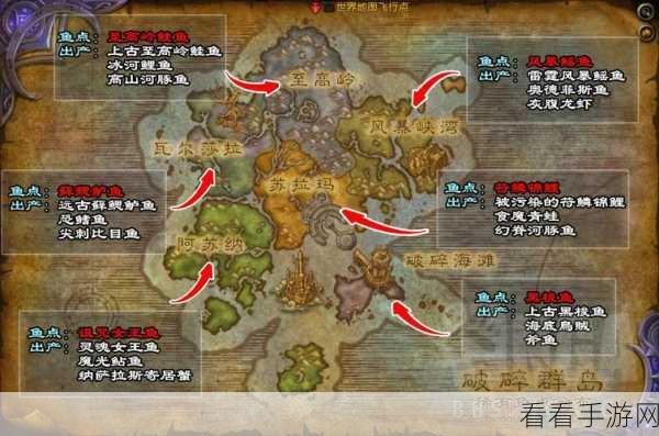 魔兽世界地图所有复活点：全面解密魔兽世界复活点分布与战略利用